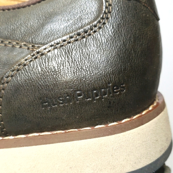 Hush Puppies, Gray Titan Lace up Oxford Men's Size 9 - Picture 7 of 16